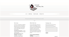 Desktop Screenshot of corsairsystems.com